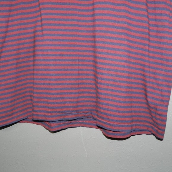 Polo Ralph Lauren Mens Navy Maroon Custom Slim Fit Short Sleeve Shirt Size XL - Picture 7 of 8